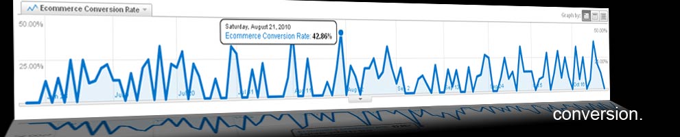 Measurement and knowledge of your conversion rate is very important!