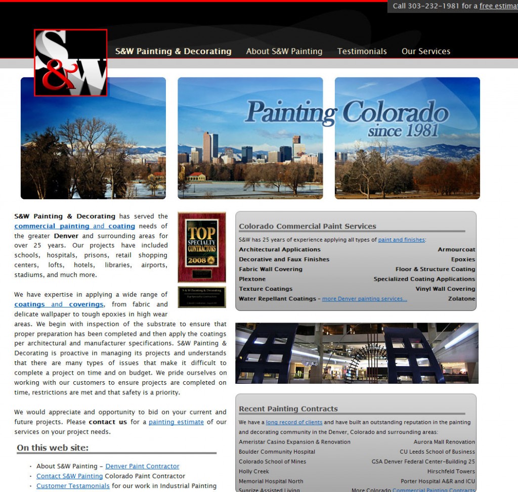 SW Painting - Colorado Paint Contractor