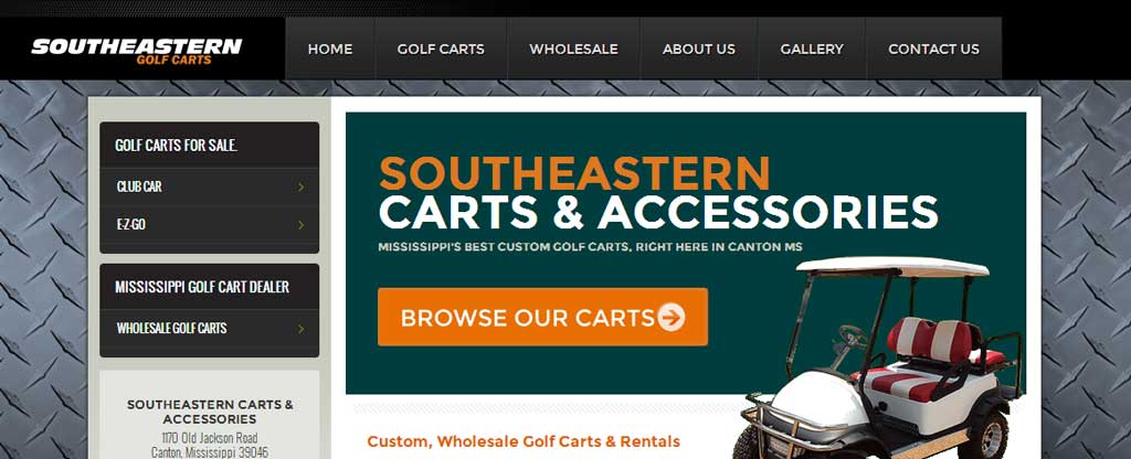SEO Case Study for a Mississippi Golf cart company