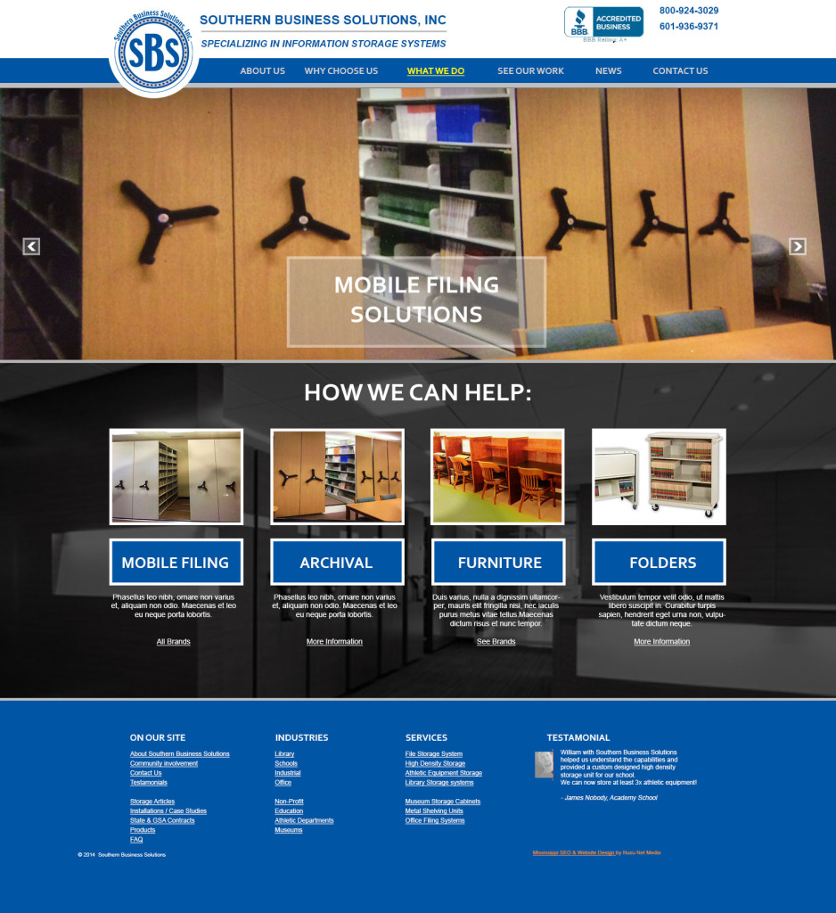 Jackson Mississippi Website Design