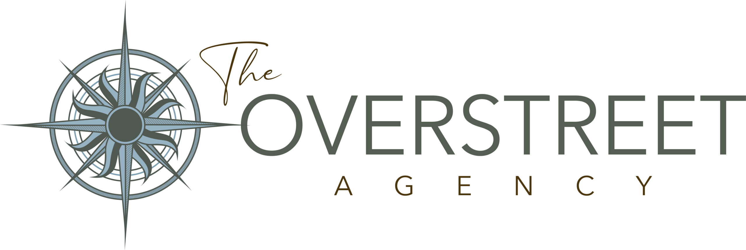 The Overstreet Agency — final compass logo