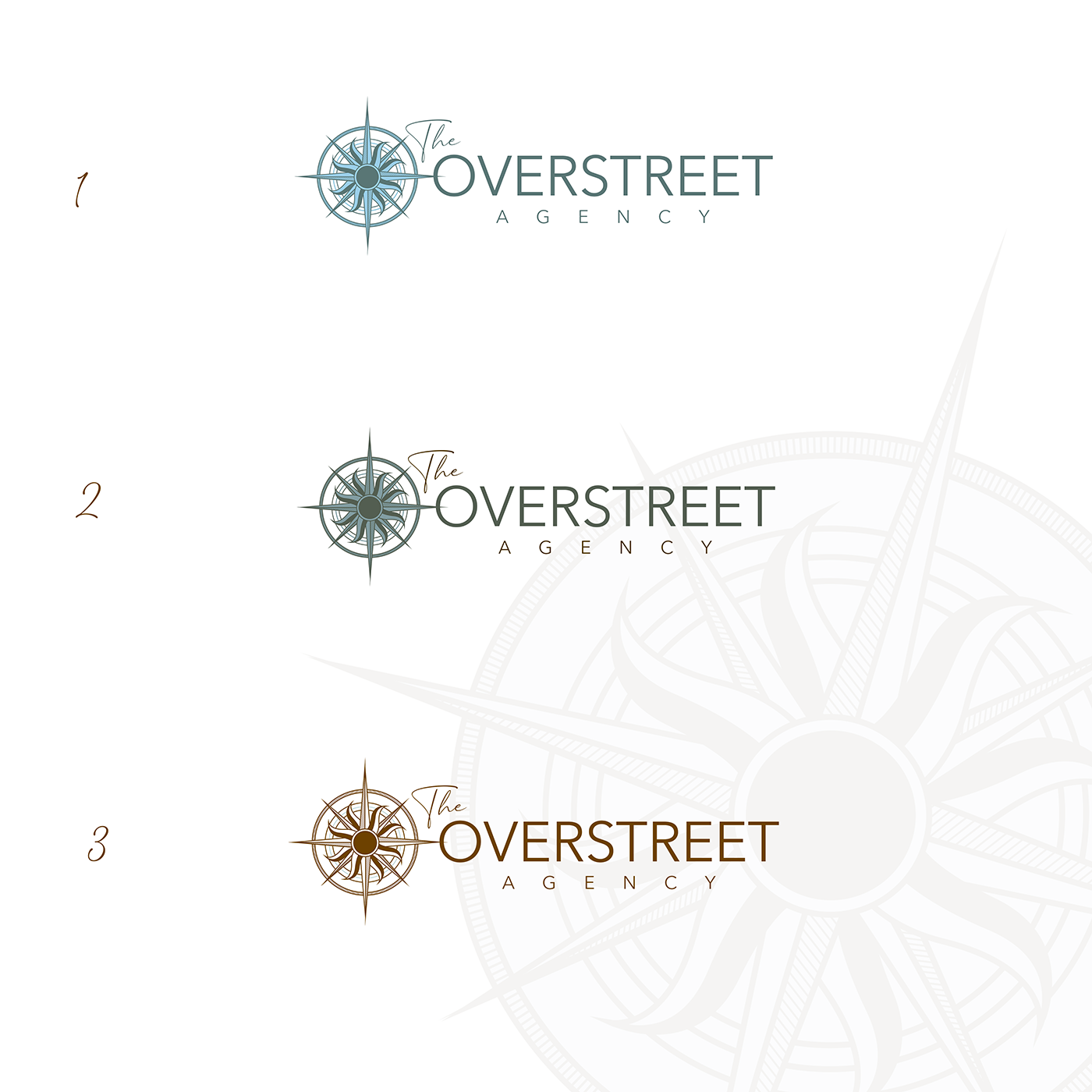 The Overstreet Agency — typography and color refinements