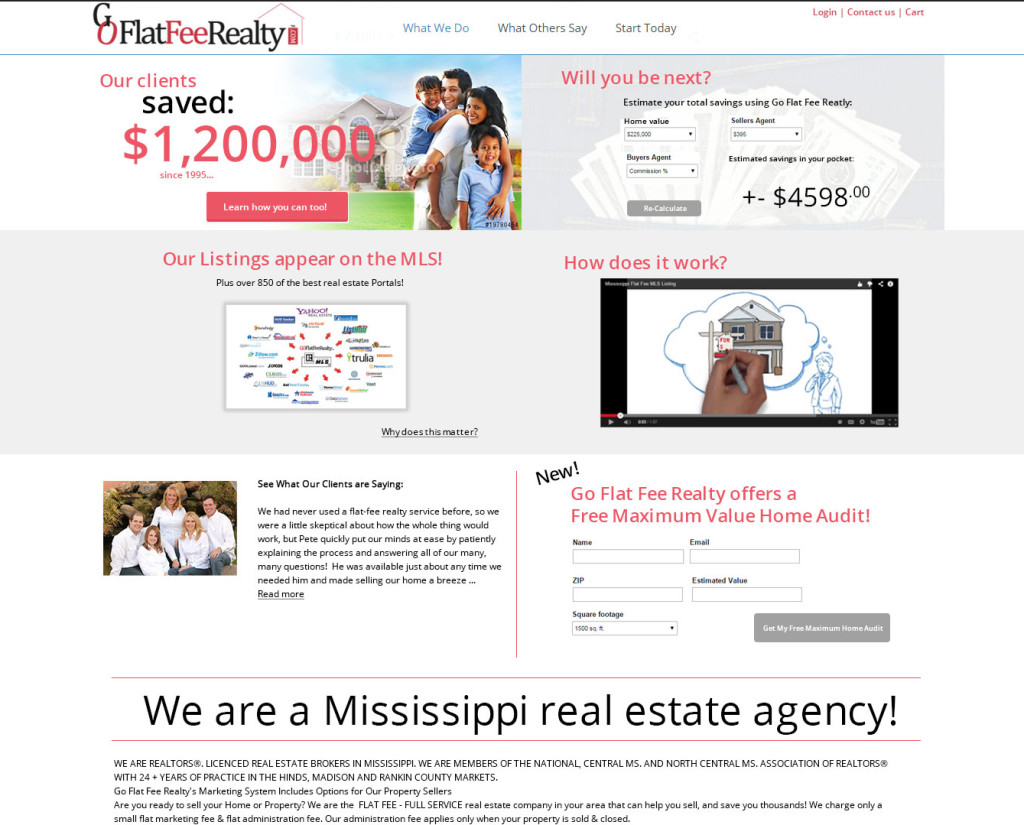 Real Estate Website Design